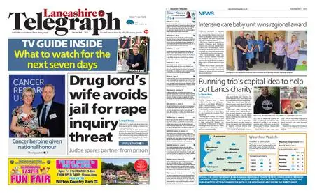 Lancashire Telegraph (Blackburn, Darwen, Hyndburn, Ribble Valley) – April 01, 2023