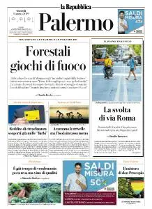 la Repubblica Palermo - 8 Agosto 2019