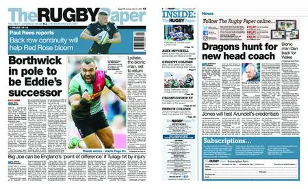The Rugby Paper – May 22, 2022