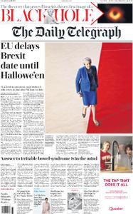 The Daily Telegraph - April 11, 2019