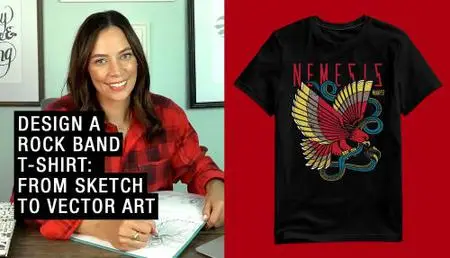 Design A Rock Band T-Shirt: From Sketch To Vector Art