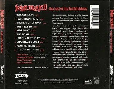John Mayall - The Last Of The British Blues (1978)