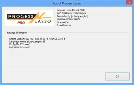 Bitsum Technologies Process Lasso Pro 6.7.0.0 + Portable