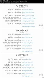 Italian Grammar - Quick Guide - Verbs 1