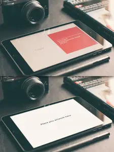 CreativeMarket - iPad Mini Retina Mock-up