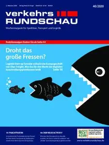 VerkehrsRundschau - 28. September 2020