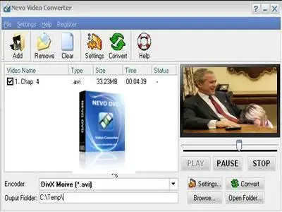 Nevo Video Converter 2008 