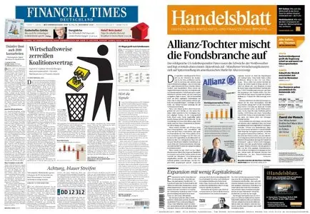 Handelsblatt & FinancialTimesDeutschland vom 13.11.2009