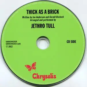 Jethro Tull - Thick As A Brick (1972) [CD+DVD] {2012 Chrysalis 40th Anniversary Edition}