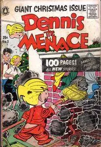 Dennis the Menace 1956-12 Giant 003 Christmas Issue Pines