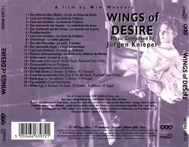 Jurgen Knieper & VA - Wings Of Desire: Original Soundtrack (1989)