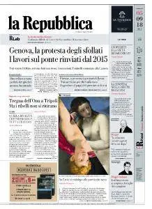 la Repubblica - 5 Settembre 2018