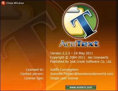 AceText 2.2.2 Retail