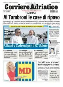 Corriere Adriatico Ancona - 13 Novembre 2023