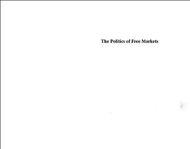 The Politics of Free Markets: The Rise of Neoliberal Economic Policies in Britain, France, Germany, and the United States