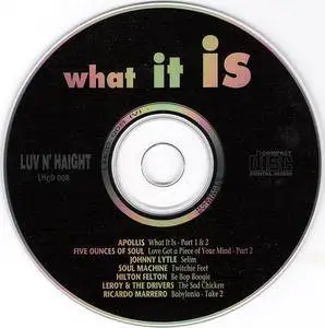 VA - What It Is! (1995) {Luv N' Haight/Ubiquity} **[RE-UP]**