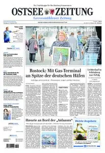 Ostsee Zeitung Grevesmühlener Zeitung - 22. Oktober 2018