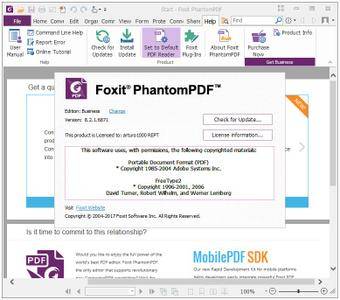 Foxit PhantomPDF Business 8.2.1.6871 Multilingual