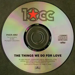 10cc - The Things We Do For Love (1990) {1996, Japanese Reissue}