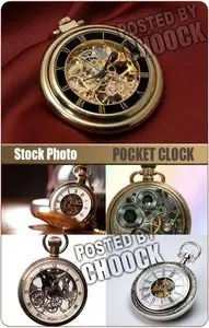 Stock Photo: Pocket clock