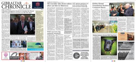 Gibraltar Chronicle – 13 November 2018