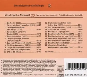 Mendelssohn-Almanach - Szenen aus dem Leben des Felix Menelssohn Bartholdy