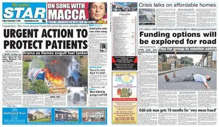 Shropshire Star Shrewsbury Edition – September 07, 2018