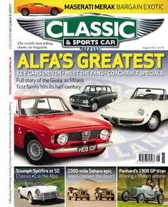 Classic & Sports Car UK - August 2012