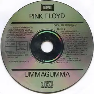 Pink Floyd - Ummagumma (1969) [EMI CDS 7 46404 8, 1st UK issue] Re-up