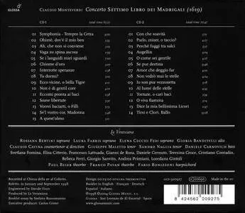 La Venexiana - Monteverdi: Concerto, Settimo Libro dei Madrigali, 1619 (2004)