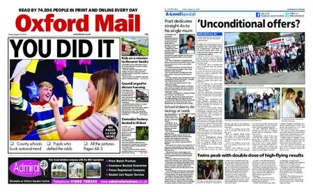 Oxford Mail – August 16, 2019