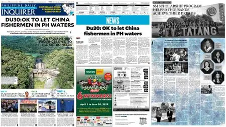 Philippine Daily Inquirer – June 26, 2019