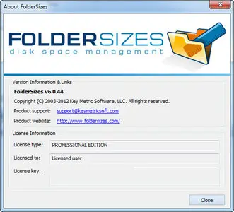 FolderSizes 6.0.44 Professional Edition (x86/x64)