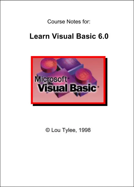 Learn Visual Basic 6.0