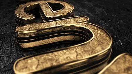 Black Gold Logo V3 - Project for After Effects (VideoHive)