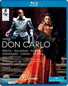 Fabrizio Ventura, Orchestra Regionale dell'Emilia-Romagna - Verdi: Don Carlo (2012) [Blu-Ray]