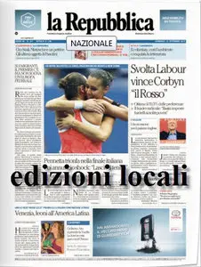 La Repubblica ed Locali - 23.10.2015