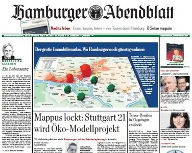 Hamburger Abendblatt vom 30 Oktober 2010