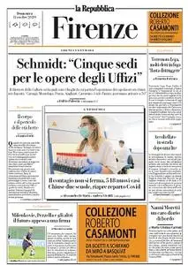 la Repubblica Firenze - 11 Ottobre 2020