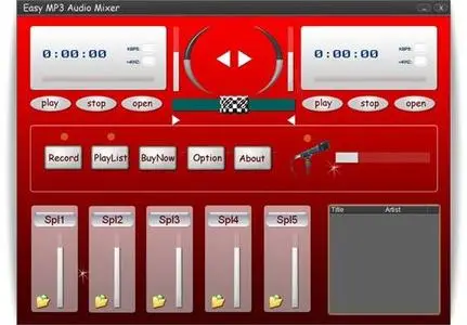 Easy MP3 Audio Mixer 2.01