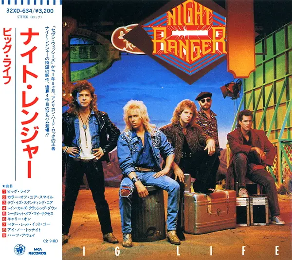 Big life. Night Ranger big Life 1987. Night Ranger дискография. Night Ranger big Life 1987 обложка. Обложки Night Ranger ‎– big Life.