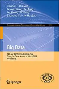 Big Data: 10th CCF Conference, BigData 2022, Chengdu, China, November 18–20, 2022, Proceedings