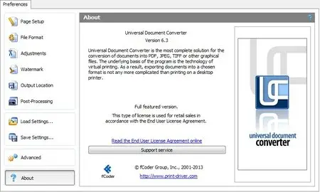 Universal Document Converter 6.3.1402.6190