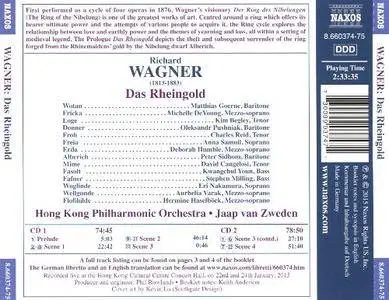Matthias Goerne, Michelle DeYoung, Jaap van Zweden - Wagner - Das Rheingold (2015)
