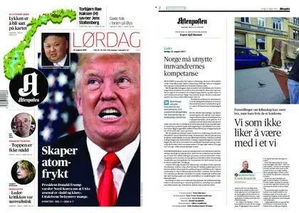 Aftenposten – 12. august 2017