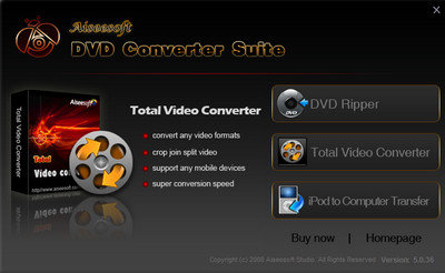 Aiseesoft DVD Converter Suite 5.0.36 