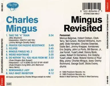 Charles Mingus - Mingus Revisited (1960) {EmArcy-PolyGram 826 496-2}