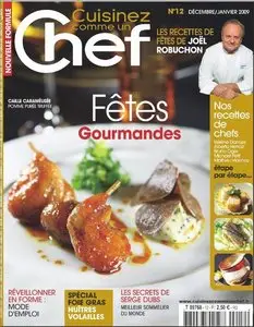 Cuisinez Comme un Chef  №12  Décembre 2008/Janvier 2009 (French)