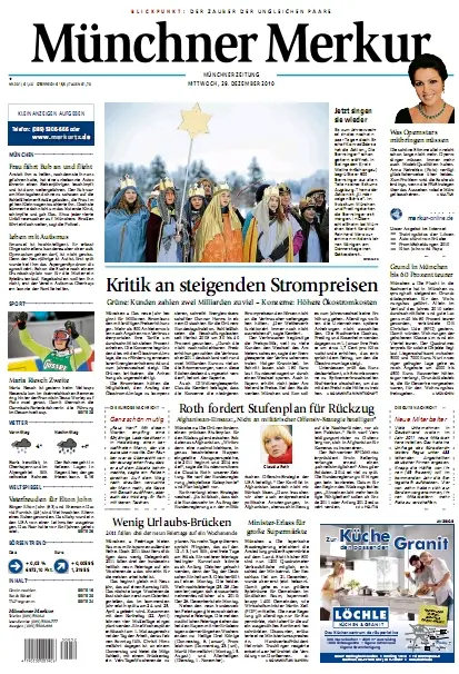 Münchner Merkur vom 29. Dezember 2010