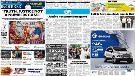 Philippine Daily Inquirer – October 07, 2017
